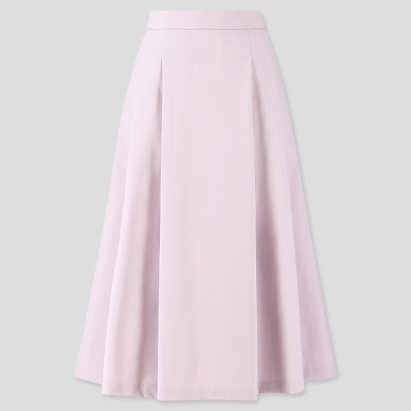 Uniqlo Dry Stretch High Waist Flare Skirt Size XS NWOT - Picture 2 of 9